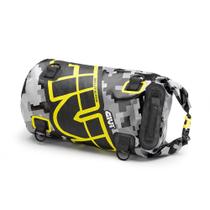 Bolsa Moto Impermeavel 30Lt Cinza E Amarelo Ea114Cm Givi