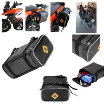 Bolsa Moto P/Protetor Motor Suportes Bau Rabetas etc Impermeável 3,3 Litros Universal