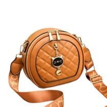 Bolsa My Ek Redonda C/ Alça De Ombro - Linha Cute Cat