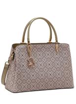Bolsa Natural Chenson Casual e Estruturada Classic Cristal