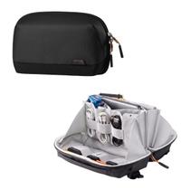 Bolsa, Necessaire Organizadora Volcano Nerdcase, Couro PU, 26x15cm, Preta Bolsa, Necessaire Organizadora Volcano Nerdcase, Couro PU, 26x15cm, Preta