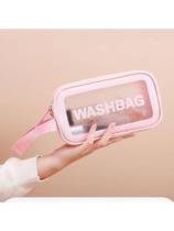 Bolsa Necessaire Washbag Organizador De Mala Impermeável Transparente Maquiagem Viagens