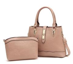 Bolsa nude com necessarie