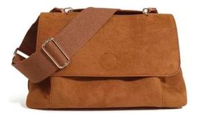 Bolsa Ombro Bolsa Unissex Mensageiro Retro Camurça Linda Lançamento