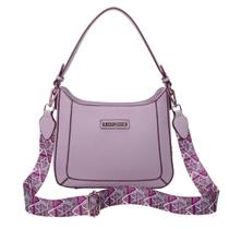 Bolsa ombro e transversal alça estampada - fellipe krein