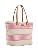 Bolsa Ombro Feminina Palha Chenson 3184581 - Pink