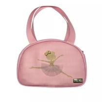 Bolsa ombro luxo bailarina rosa Bolsa ombro luxo bailarina rosa