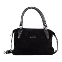 Bolsa orcade camurça preta orcade oc0760a
