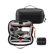 Bolsa Organizadora De Acessórios Digitais À Prova d'Água Para Viagem Para Celular, Carregador USB E