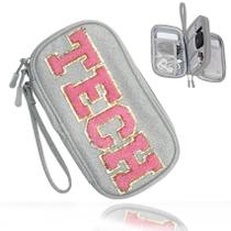 Bolsa organizadora de acessórios eletrônicos COSHAYSOO TECH Grey Bolsa organizadora de acessórios eletrônicos COSHAYSOO TECH Grey