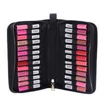 Bolsa organizadora de batom ROWNYEON 22 slots Porta-batons Bolsa organizadora de batom ROWNYEON 22 slots Porta-batons