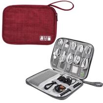 Bolsa Organizadora De Cabo Fio Eletrônico Estojo Case Bag