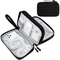 Bolsa organizadora de cabos de viagem FYY Electronic Waterproof Black Bolsa organizadora de cabos de viagem FYY Electronic Waterproof Black