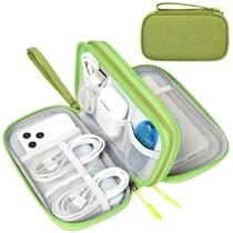Bolsa organizadora de cabos de viagem FYY Waterproof Green Bolsa organizadora de cabos de viagem FYY Waterproof Green