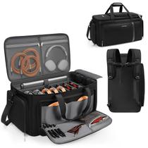 Bolsa Organizadora de Cabos para DJ AUROTIER 56 x 33 x 30 cm com 8 Divisórias