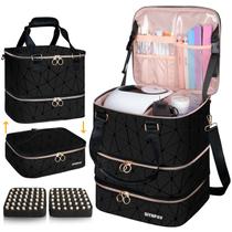 Bolsa Organizadora de Esmaltes SIYNPAV - Capacidade para 84 Frascos Bolsa Organizadora de Esmaltes SIYNPAV - Capacidade para 84 Frascos