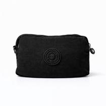 Bolsa Organizadora de Mão Compacta com Zíper Duplo