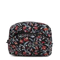 Bolsa organizadora de maquiagem cosmética Vera Bradley Perennials Noir Bolsa organizadora de maquiagem cosmética Vera Bradley Perennials Noir
