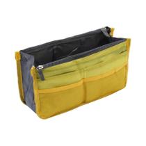 Bolsa Organizadora De Maquiagem Feminina De Grande Capacidade Em Cor Sólida, Bolsa Multifuncional - NONE