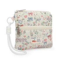 Bolsa Organizadora de Veludo Cotelê JINSI para Absorventes 13 13 1 cm Bolsa Organizadora de Veludo Cotelê JINSI para Absorventes 13 13 1 cm