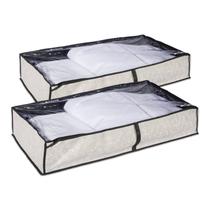 Bolsa Organizadora DII com Estampa Damasco Tamanho 102x46x15 cm Bolsa Organizadora DII com Estampa Damasco Tamanho 102x46x15 cm