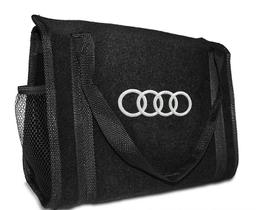Bolsa Organizadora Ferramentas Carro Porta Malas Carpete Logo Montadora Audi Multiuso