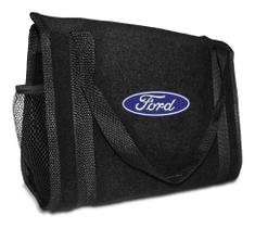 Bolsa Organizadora Ferramentas Carro Porta Malas Carpete Logo Montadora Ford Multiuso