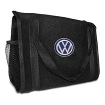 Bolsa Organizadora Ferramentas Carro Porta Malas Carpete Logo Montadora Volkswagen Multiuso - Mocall