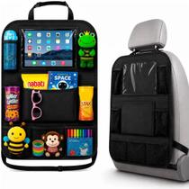 Bolsa Organizadora Para Banco Traseiro Com Porta Tablet Ideal Para Viagens Disponível Bolsa Organizadora Para Banco Traseiro Com Porta Tablet Ideal Para Viagens Disponível