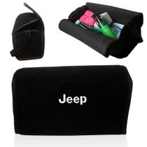 Bolsa Organizadora Porta Mala Tevic Jeep Com tiras autocolantes Fixador 14 Litros