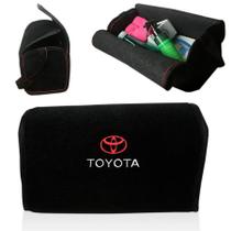 Bolsa Organizadora Porta Mala Tevic Toyota Com tiras autocolantes Fixador 14 Litros