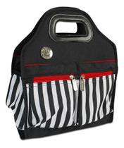 Bolsa Organizadora Tote Luxo Listras Preto e Branco 24804 Bolsa Organizadora Tote Luxo Listras Preto e Branco 24804