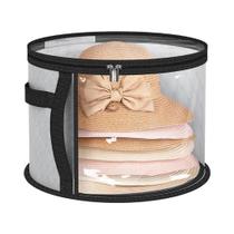 Bolsa Organizadora Transparente Para Chapéus De Aba Larga, Para 7 Chapéus, Incluindo Chapéus De Bolsa Organizadora Transparente Para Chapéus De Aba Larga, Para 7 Chapéus, Incluindo Chapéus De