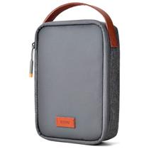 Bolsa Organizadora Wiwu Tech Pouch Poliéster 12 Bolsos Cinza Bolsa Organizadora Wiwu Tech Pouch Poliéster 12 Bolsos Cinza