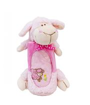 Bolsa Ovelha Manta Rosa - Pelúcia