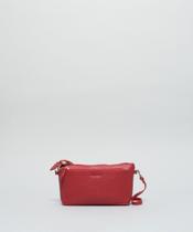 Bolsa p Couro Cecilia - Vermelho