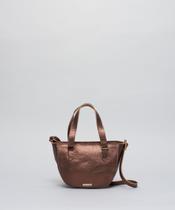 Bolsa p Couro Mila - Bronze