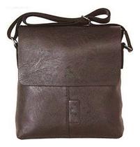 Bolsa p/ Tablet e Notebook Masculina em P.A Ecológico Cor Café-marrom