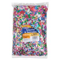 Bolsa Pacon de lantejoulas e lantejoulas extra grande 454g
