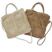 Bolsa Palha Feminina Grande Transversal Praia Fashionista Premium