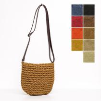 Bolsa Palha Saco Transversal Com Alça Casual Simples BL-606 Bolsa Palha Saco Transversal Com Alça Casual Simples BL-606