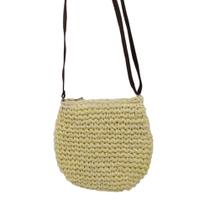 Bolsa Palha Saco Transversal Com Alça Casual Simples BL-606