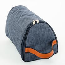 Bolsa Para 3 Garrafas Térmica Porta Vinho Espumante Whisky Gin - PV3 - JEANS