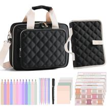 Bolsa para Bíblia Nicpro com capa acolchoada e kit de estudo para mulheres