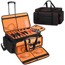 Bolsa para Cabos DJ Megarte com Rodinhas, Impermeável e Acolchoada Bolsa para Cabos DJ Megarte com Rodinhas, Impermeável e Acolchoada