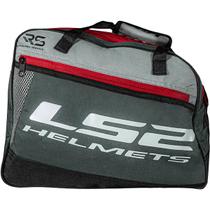 Bolsa Para Capacete LS2 Sport Cinza Vermelha