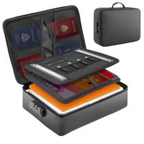 Bolsa para Documentos à Prova de Fogo e Água Mondoshop 37x27x10cm