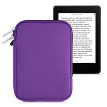 Bolsa para E-reader Kwmobile - Neoprene, Tamanho Universal (6"), Violeta