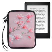 Bolsa para E-reader kwmobile - Neoprene Universal Tamanho 6 - Rosa Bolsa para E-reader kwmobile - Neoprene Universal Tamanho 6 - Rosa