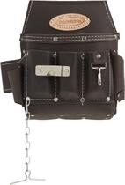 Bolsa para eletricista McGuire-Nicholas 526-CC em couro marrom
